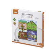 Viga Wooden Educational Toys Lock and Latch House