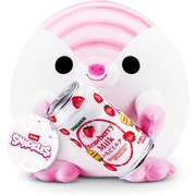 Snackles 8" Lucy The Armadillo with Sangaria Strawberry Milk Plush