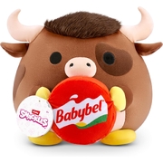 Snackles 8" Matthew The Yak with Baby Bel Cheese Plush