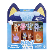 Bluey Fuzzies Deluxe Figure Pack