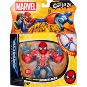 Heroes of Goo Jit Zu Marvel Infinity Armor Spider-Man Stretchy Action Figure