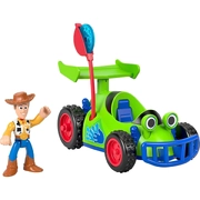 Fisher-Price Imaginext Disney Pixar Toy Story Woody & RC Disc Launcher Vehicle