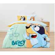 Bluey Cotton Quilt Cover Set - Single Bed