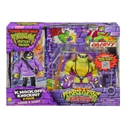 Teenage Mutant Ninja Turtles Mayhem Knockoff Knockout Donnie & Danny Action Figure 2 Pack