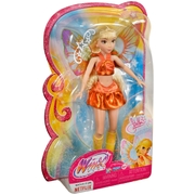 Winx Club Stella Fairy 10.5" Fashion Doll with Glitter Outfit and Removable Wings