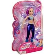 Winx Club Tecna Fairy 10.5" Fashion Doll with Glitter Outfit and Removable Wings