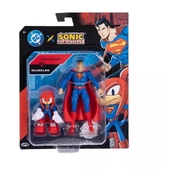 Sonic the Hedgehog X DC Superman and Knuckles as Superman 5 inch Action Figure 2 Pack