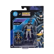 Sonic the Hedgehog X DC Batman & Shadow as Batman 5" Action Figure 2 Pack