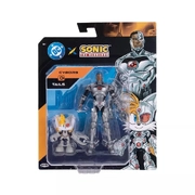 Sonic the Hedgehog X DC Cyborg & Tails as Cyborg 5" Action Figure 2 Pack
