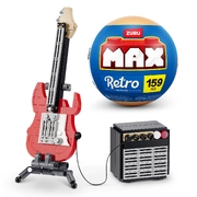ZURU MAX Premium Retro Building Bricks Collection - Guitar and Amp