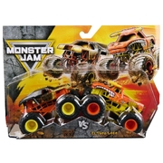 Monster Jam MAX-D XX Vs El Toro Loco 1:64 Scale 2 Pack