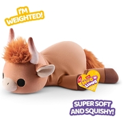Zuru Hug a Lumps Soft Weighted Medium Plush (Series 2) - Holly The Highland Cow