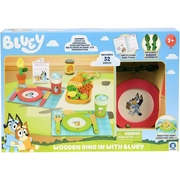 Bluey Wooden Dine in with Bluey Playset