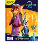 My Busy Book - Disney Zootopia 2 with Figurines (cake toppers)