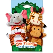 Melissa & Doug Zoo Friends Hand Puppets (73168)