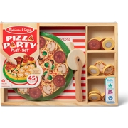 Melissa & Doug Wooden Pizza Party Playset