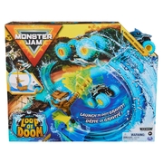 Monster Jam 1:64 Megalodons Loop Of Doom Playset