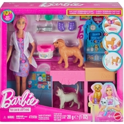 Barbie Fast Cast Veterinarian Clinic Playset