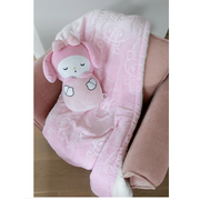Hello Kitty Melody Blanket With Cushion - Pink