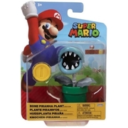 Super Mario 4" Bone Piranha Plant Action Figure (Wave 47)