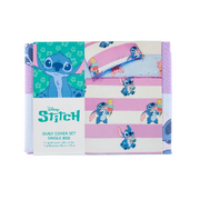 Disney Stitch Cotton Quilt Cover Set -Single Bed Ice Cream