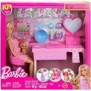 Barbie Face Mask Spa Day Playset Blonde Doll HYV31