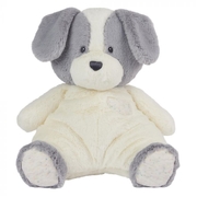GUND Oh So Snuggly Puppy Grey and White Large Plush 