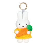 Miffy With Carrot Keyring Plush 14cm