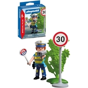Playmobil Police officer with speed detector 11pc 72029