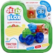 Jelly Blox Tractor Vehicle Set Building Blocks 