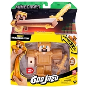 Heroes of Goo-Jit-Zu Minecraft Gold Armour Steve Hero Pack