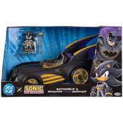 Sonic The Hedgehog X DC Shadow as Batman 5" Figure with Batmobile
