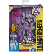 Transformers Cyberverse Adventures Deluxe Build a Figure Maccadam - Megatron