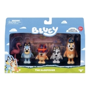 Bluey The Sleepover Figurines 4 Pack