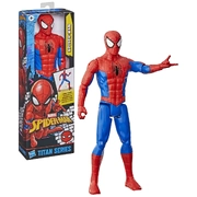Marvel Spider-Man Titan Series Spider-Man 12inch Action Figure (Red Blue)