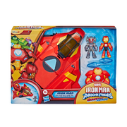 Marvel Iron Man and His Awesome Friends Giant-Sized Armor Iron Jet Playset