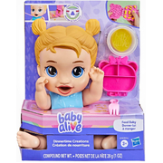 Baby Alive Dinnertime Creations Blonde Hair Baby Doll Harper