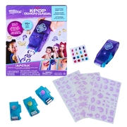 Cool Maker KPop Demon Hunters Body Art Kit Shimmer Foil Tattoos