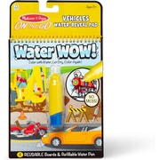 Melissa & Doug On the Go Travel Activity Book Water Wow! Vehicle