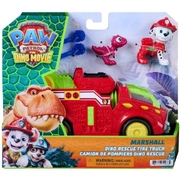 PAW Patrol: The Dino Movie Vehicle Marshall Dino Rescue Firetruck