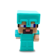 Minecraft Softeez Diamond Steve Squishy Figure