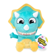 Chatter Chompers Triceratops Interactive Plush