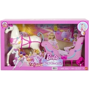 Barbie in the Nutcracker Land of Sweets Horse & Sled JNH63
