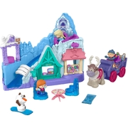 Fisher Price Little People Disney Frozen Arendelle Adventures Playset (Plastic Free Packaging)