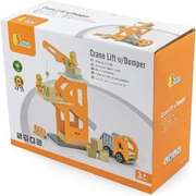 Viga Wooden Crane Lift with Dumper