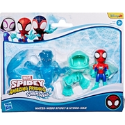 Marvel Spidey and His Amazing Friends Water-Webs Spidey & Hydro-Man 2 Pack 3 Inch Figure 