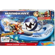 Hot Wheels Mario Kart Chain Chomp Track Set with Donkey Kong