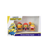 Illumination’s Minions All Star Squad Figures 3 Pack