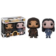 Funko POP Lord of the Rings Aragon & Arwen 2017 SDCC Exclusive 2pk