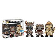 Funko Pop Star Wars Teebo, Chief Chirpa & Logray 3pk Vinyl Figure